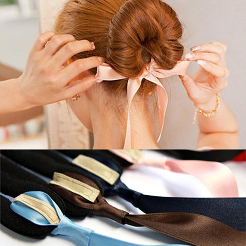 1pcs Fashion Women Girls Magic Foam Sponge Device Donut Bun Maker Hair Bun Girl Hair Accessories Hair Styling Tools for Braids