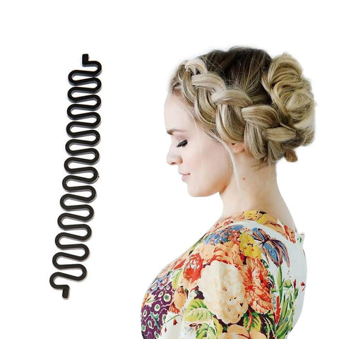 Hot Sale Hair Braiding Tool Roller With Hook Magic Hair Twist Styling Bun Maker Hair Braiders Tools